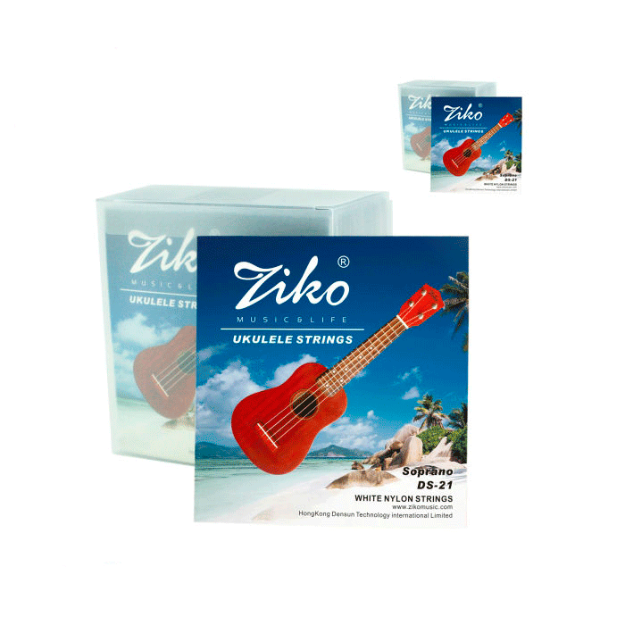 Струны для укулеле сопрано Ziko DS-21